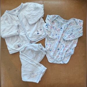 Kissy Kissy Pima Cotton 3 Piece Set 12-18M